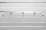CrownWall 12" x 48" Wire Shelf with Rail - FOR USE WITH 6" PANELS