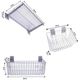 CrownWall 6-Piece Shelf and Basket Kit