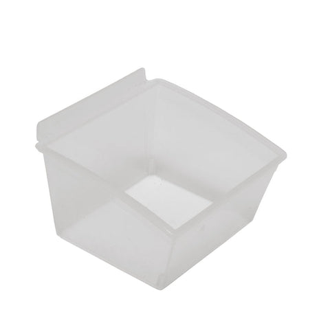 CrownWall Clear Plastic Bin - Small