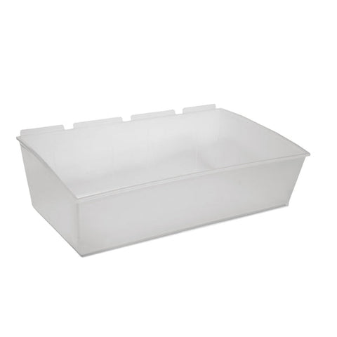 CrownWall Clear Plastic Bin - Extra Large